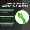 Star Kitchen & Home True Blues Ultimate Green Household Cleaning Gloves