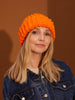 Cardigang Pumpkin Spice Orange Blake Beanie Acrylic Yarn Knit Kit