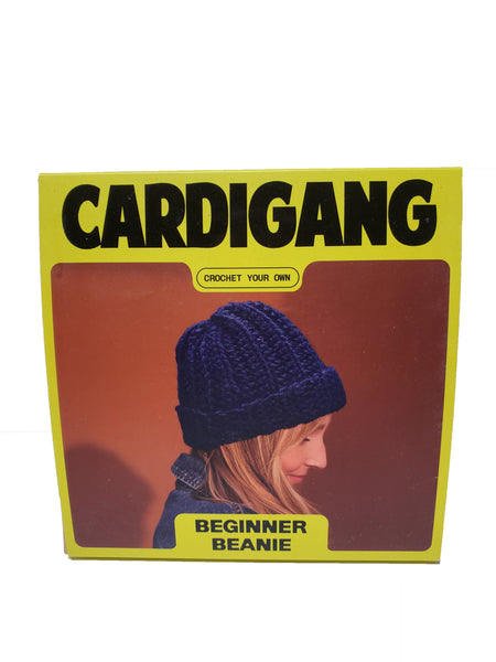 Cardigang Midnight Blue James Beanie Acrylic Yarn Crochet Kit