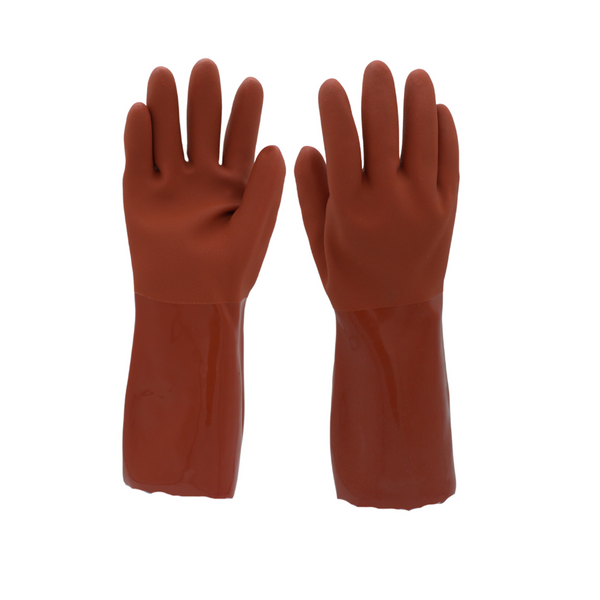 Wonder Gloves Ultimate Gardening and Household Gloves - Terra Cotta Brown