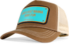 John Hatter & Co Girls Just Wanna Have Fun Brown Adjustable Trucker Cap Hat